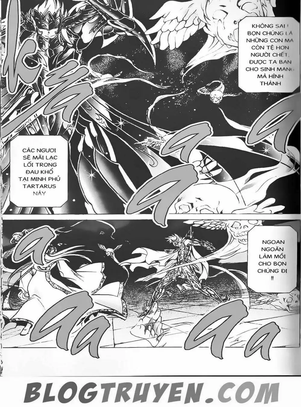 Truyện Tranh Truyền Thuyết Minh Vương - Sain Saiyan: The Lost Canvas trang 4