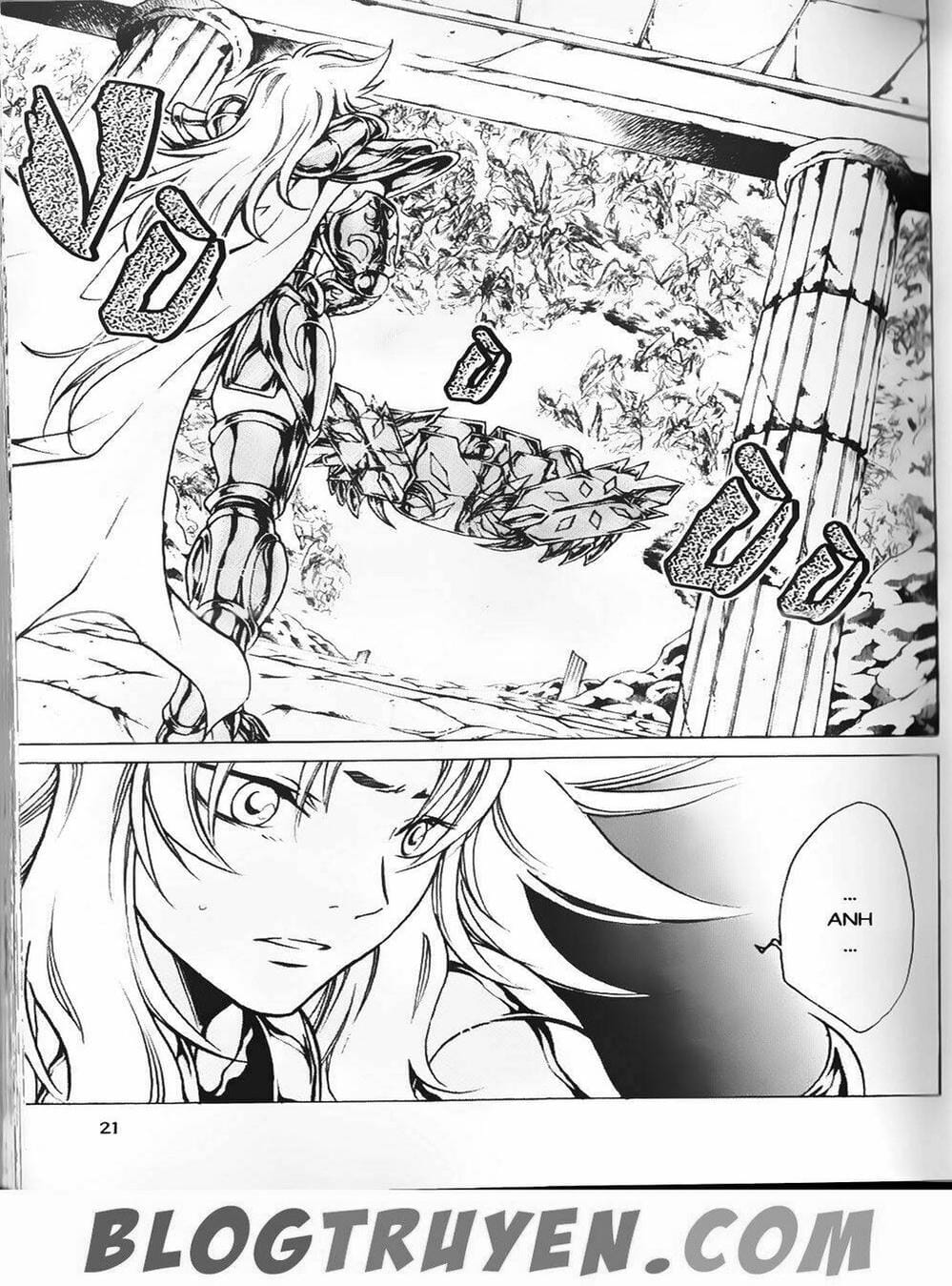 Truyện Tranh Truyền Thuyết Minh Vương - Sain Saiyan: The Lost Canvas trang 4