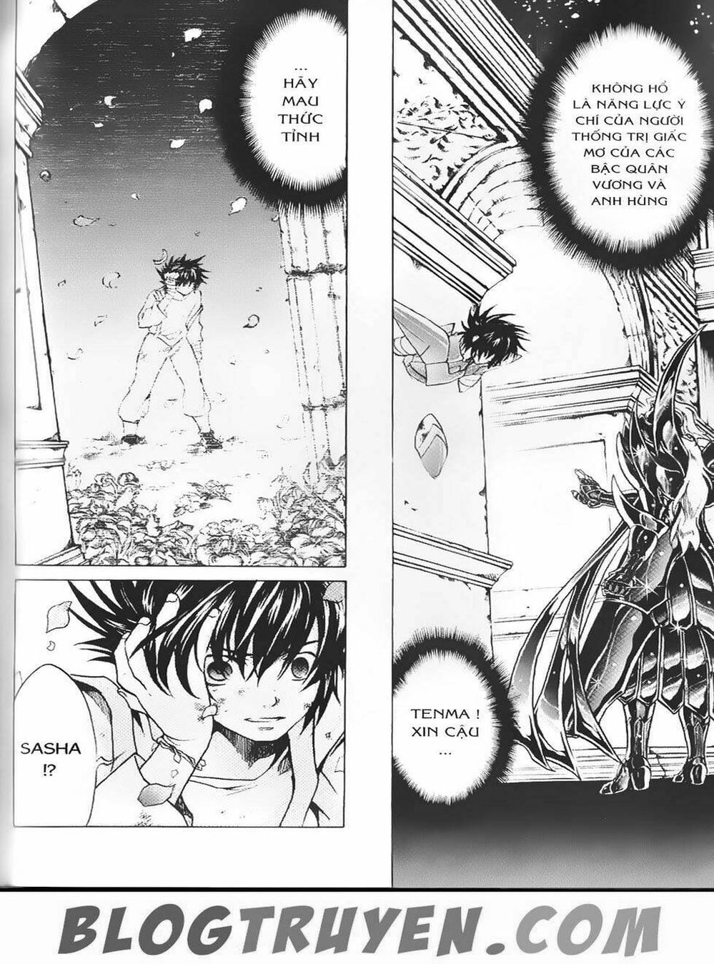 Truyện Tranh Truyền Thuyết Minh Vương - Sain Saiyan: The Lost Canvas trang 4