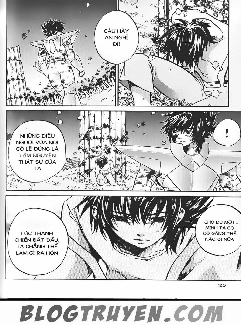 Truyện Tranh Truyền Thuyết Minh Vương - Sain Saiyan: The Lost Canvas trang 4