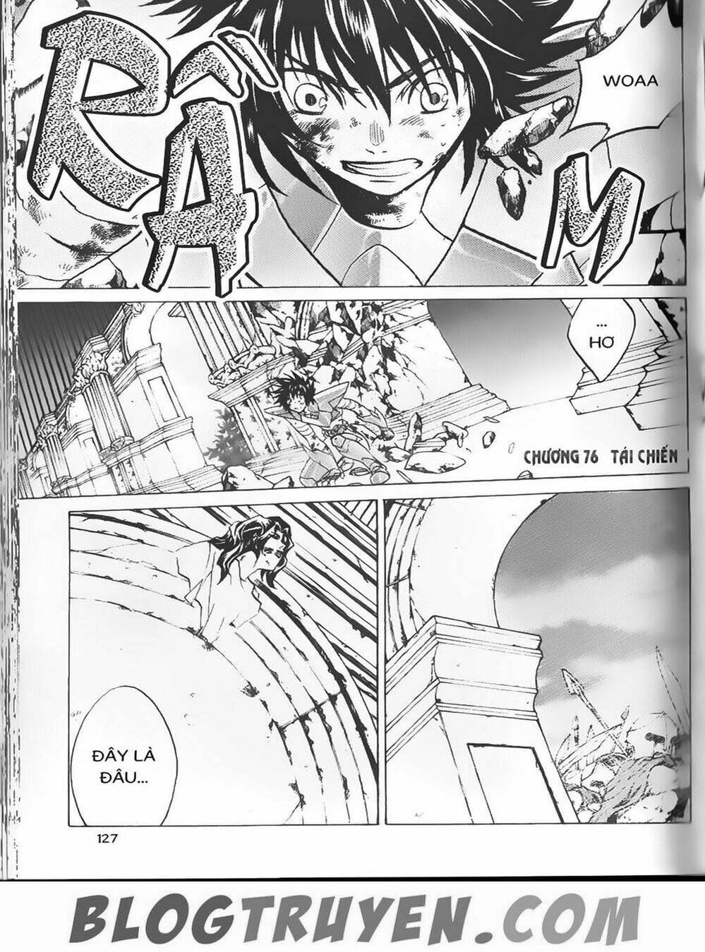 Truyện Tranh Truyền Thuyết Minh Vương - Sain Saiyan: The Lost Canvas trang 4