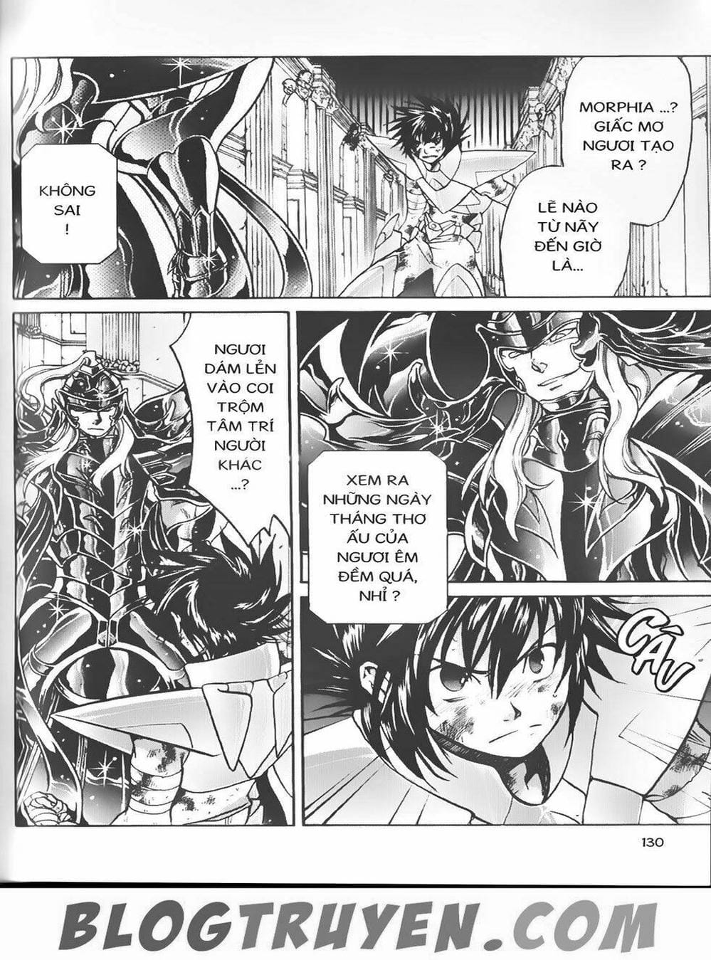 Truyện Tranh Truyền Thuyết Minh Vương - Sain Saiyan: The Lost Canvas trang 4