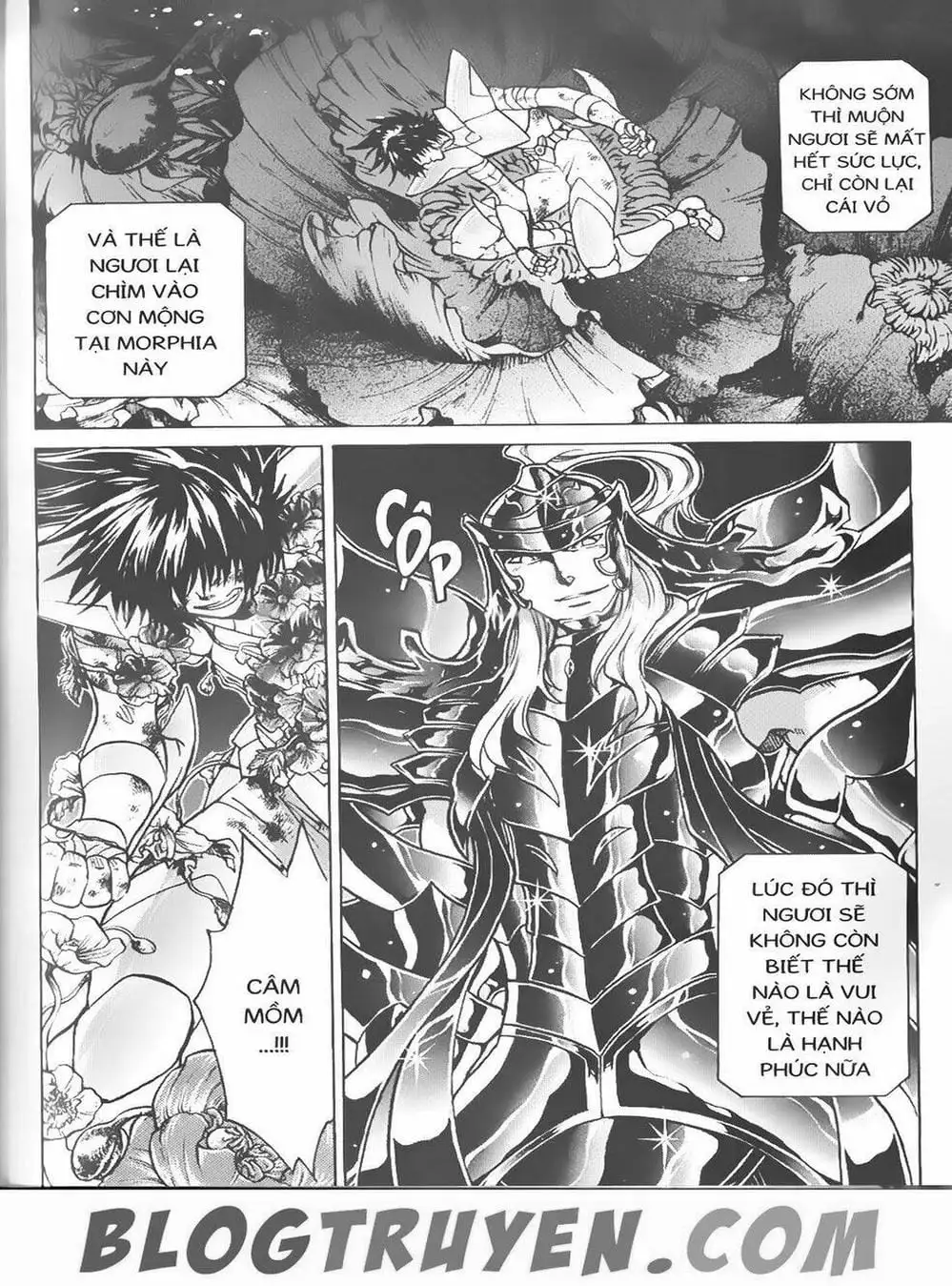 Truyện Tranh Truyền Thuyết Minh Vương - Sain Saiyan: The Lost Canvas trang 4