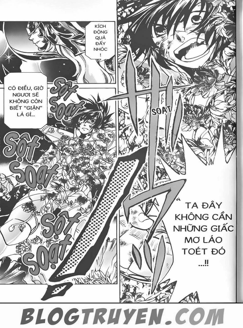 Truyện Tranh Truyền Thuyết Minh Vương - Sain Saiyan: The Lost Canvas trang 4