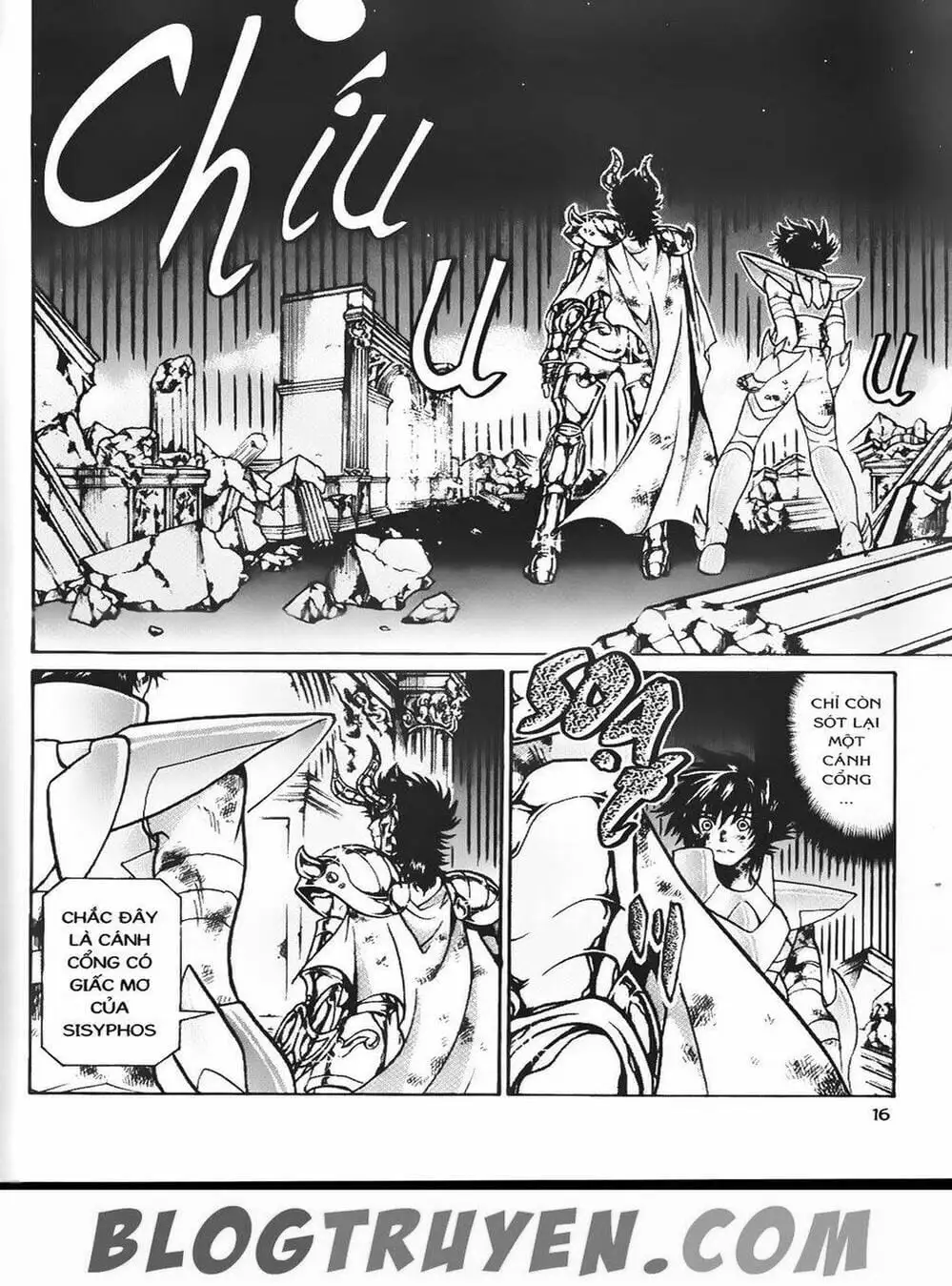 Truyện Tranh Truyền Thuyết Minh Vương - Sain Saiyan: The Lost Canvas trang 4