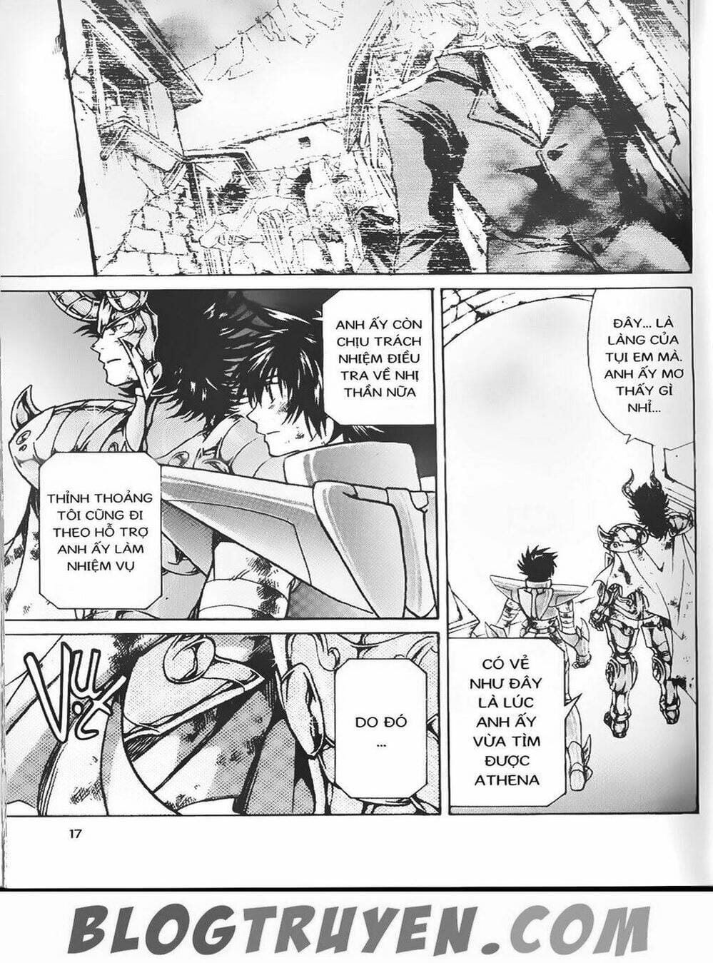 Truyện Tranh Truyền Thuyết Minh Vương - Sain Saiyan: The Lost Canvas trang 4