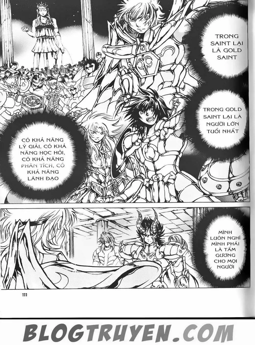 Truyện Tranh Truyền Thuyết Minh Vương - Sain Saiyan: The Lost Canvas trang 4