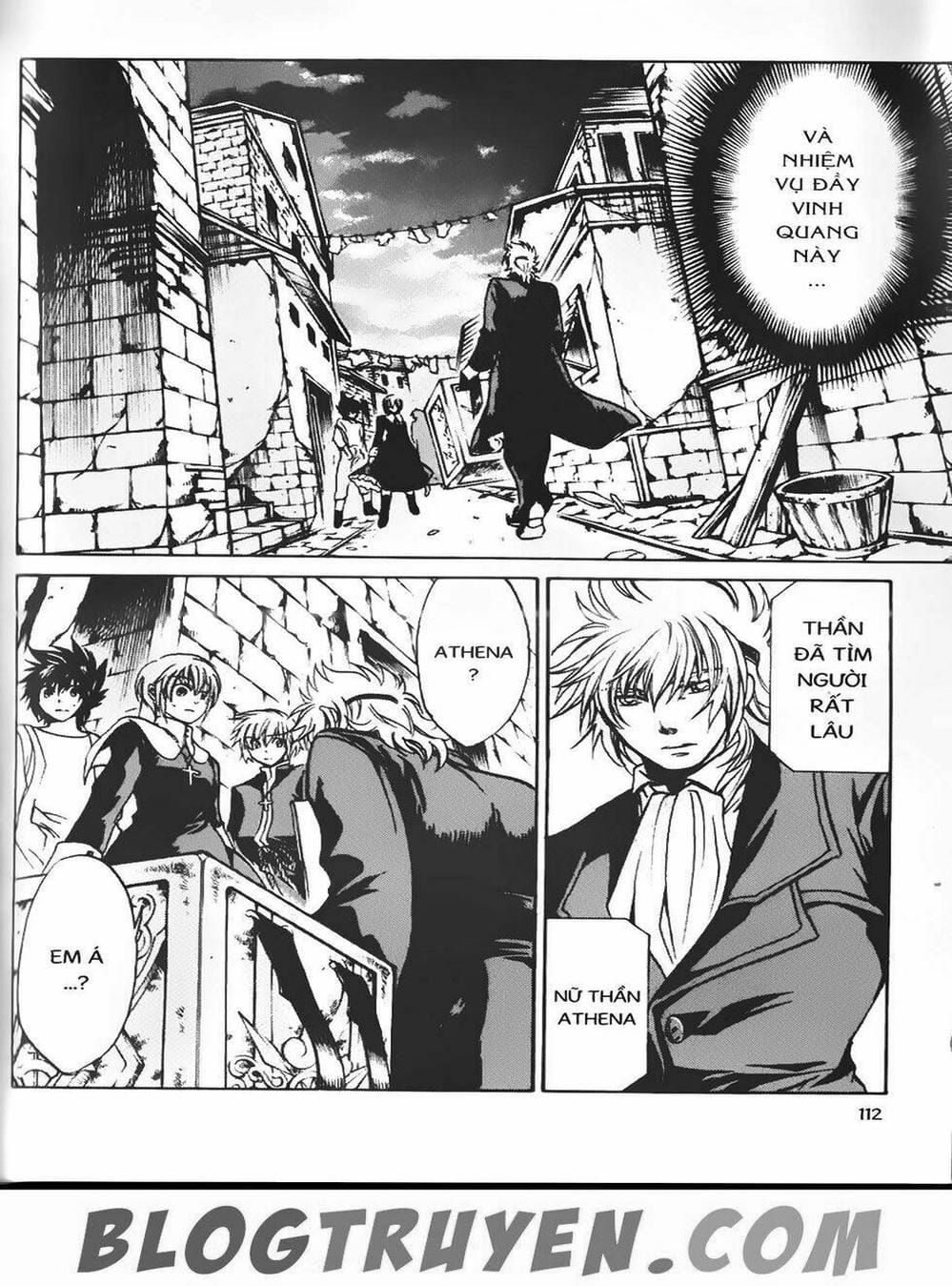 Truyện Tranh Truyền Thuyết Minh Vương - Sain Saiyan: The Lost Canvas trang 4