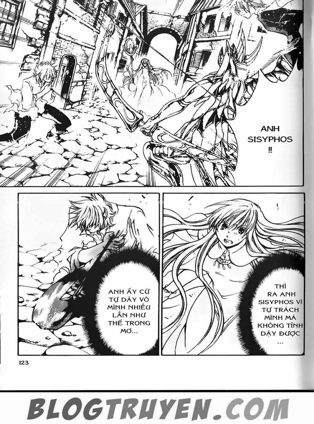 Truyện Tranh Truyền Thuyết Minh Vương - Sain Saiyan: The Lost Canvas trang 4