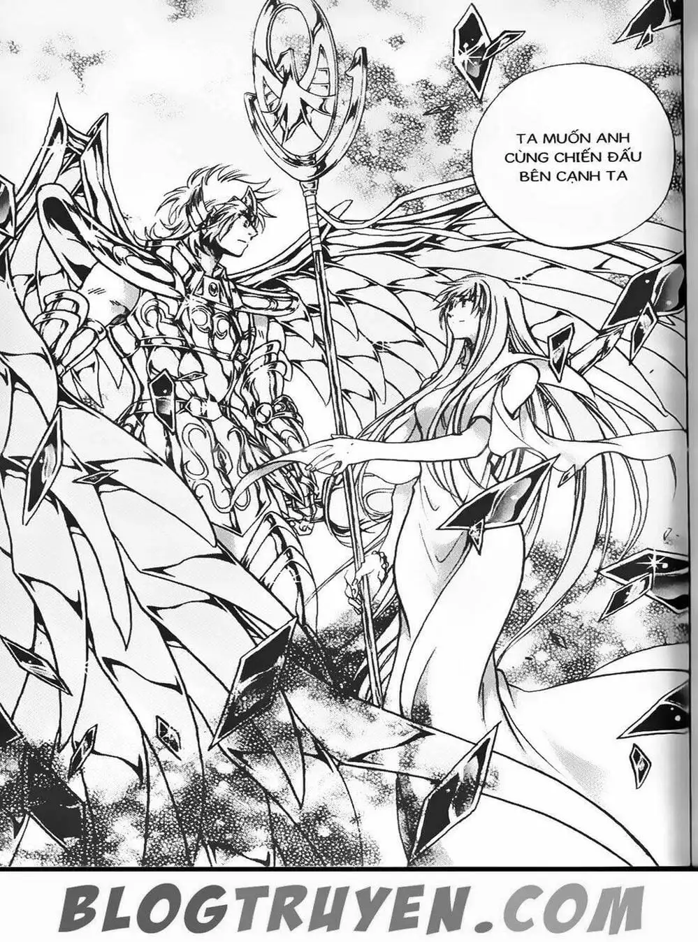 Truyện Tranh Truyền Thuyết Minh Vương - Sain Saiyan: The Lost Canvas trang 4