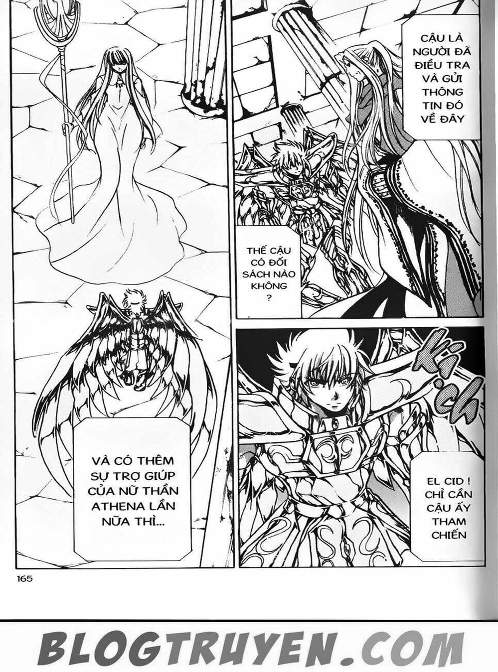 Truyện Tranh Truyền Thuyết Minh Vương - Sain Saiyan: The Lost Canvas trang 4