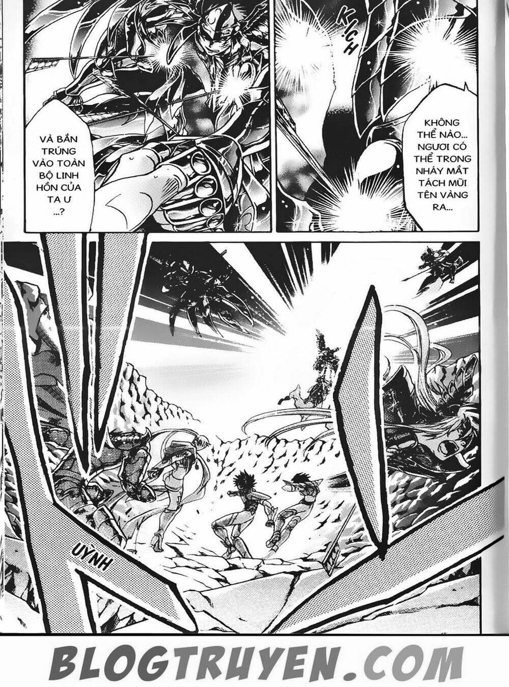 Truyện Tranh Truyền Thuyết Minh Vương - Sain Saiyan: The Lost Canvas trang 4