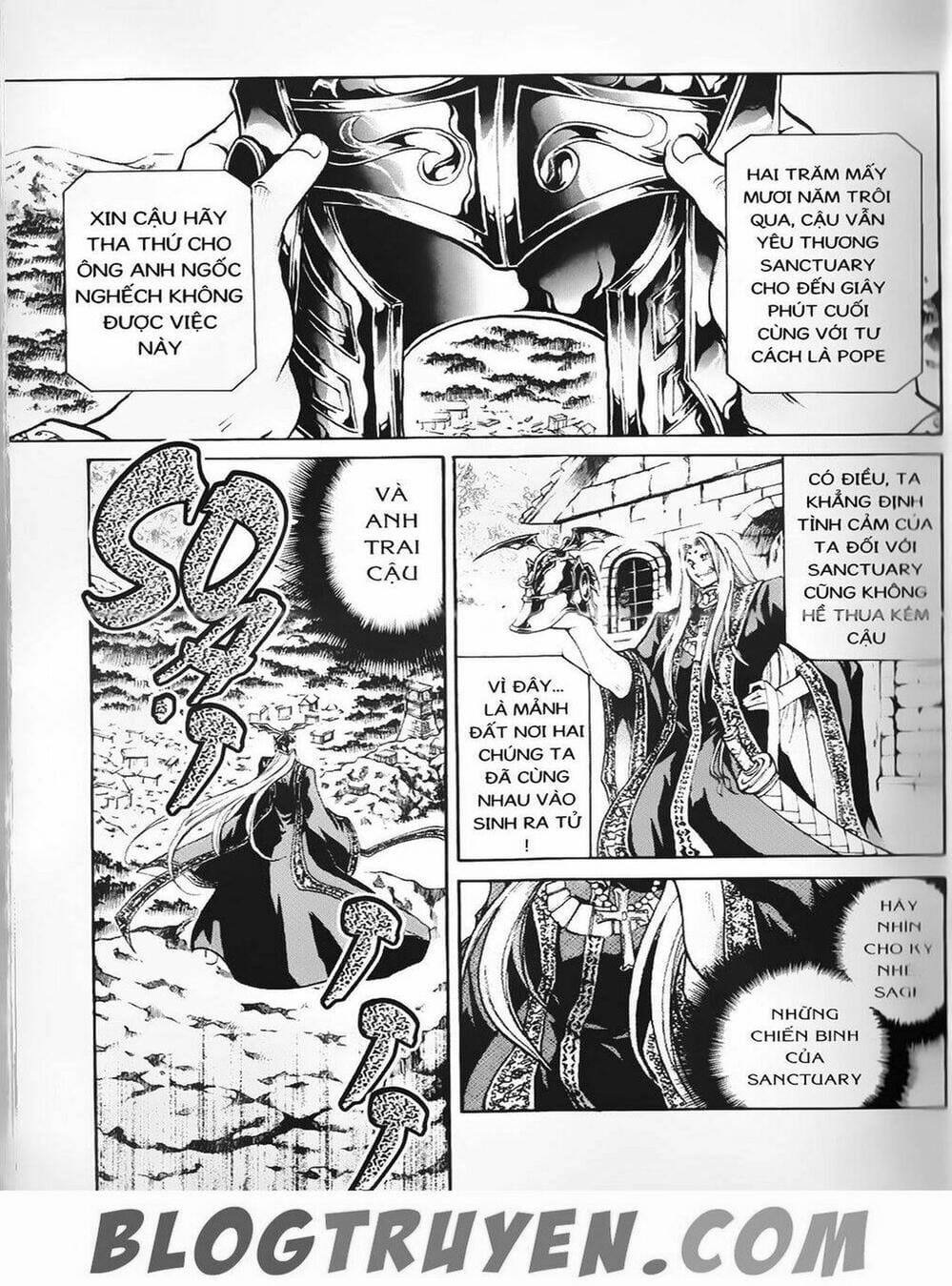 Truyện Tranh Truyền Thuyết Minh Vương - Sain Saiyan: The Lost Canvas trang 4