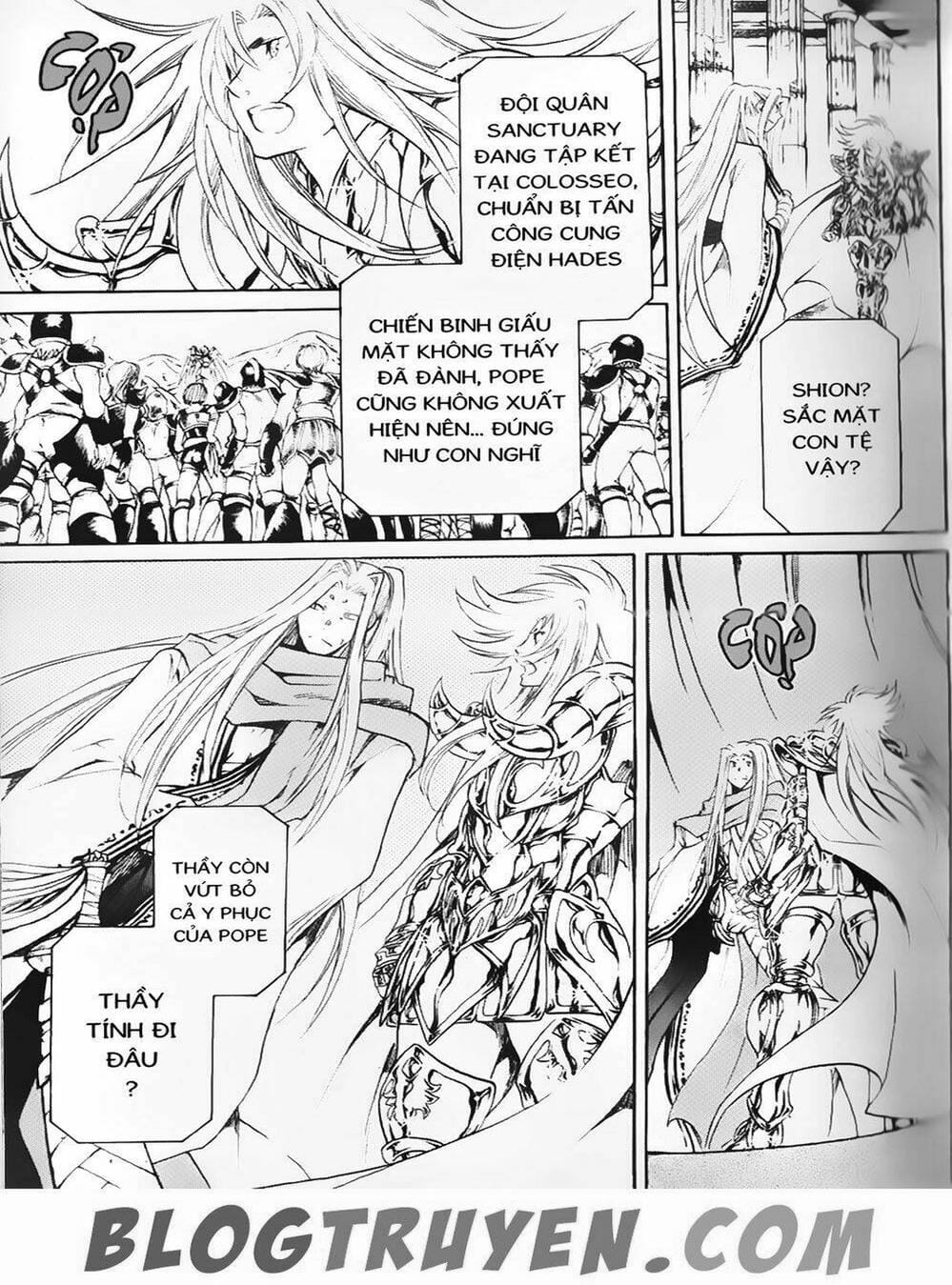 Truyện Tranh Truyền Thuyết Minh Vương - Sain Saiyan: The Lost Canvas trang 4