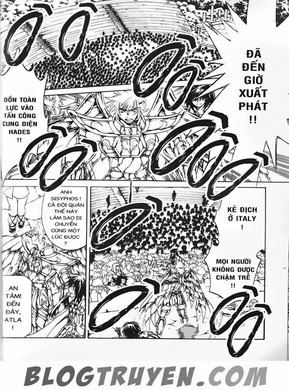 Truyện Tranh Truyền Thuyết Minh Vương - Sain Saiyan: The Lost Canvas trang 4