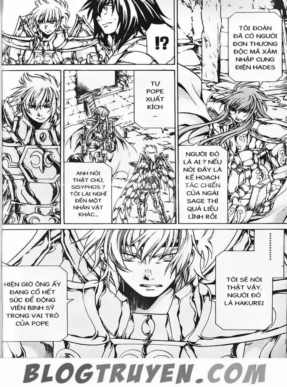 Truyện Tranh Truyền Thuyết Minh Vương - Sain Saiyan: The Lost Canvas trang 4