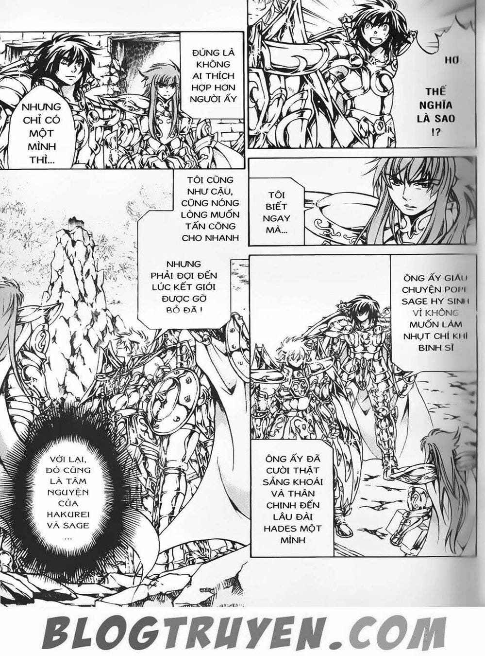 Truyện Tranh Truyền Thuyết Minh Vương - Sain Saiyan: The Lost Canvas trang 4