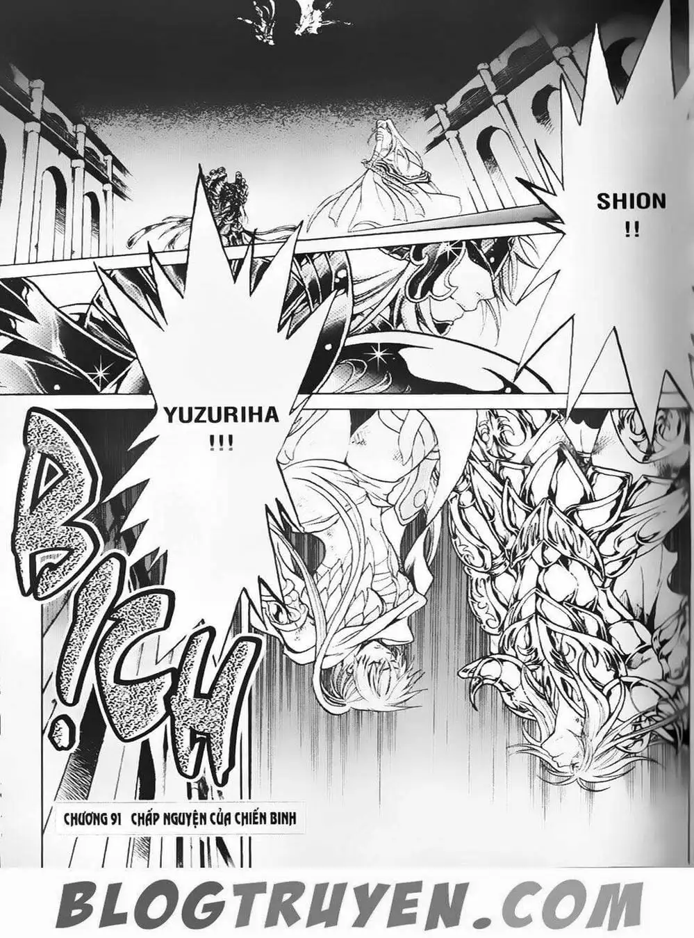 Truyện Tranh Truyền Thuyết Minh Vương - Sain Saiyan: The Lost Canvas trang 4