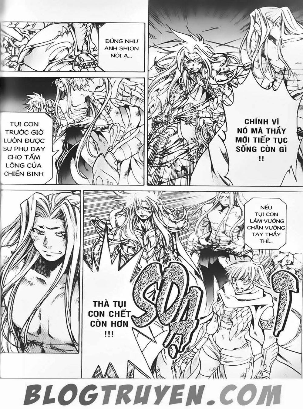 Truyện Tranh Truyền Thuyết Minh Vương - Sain Saiyan: The Lost Canvas trang 4