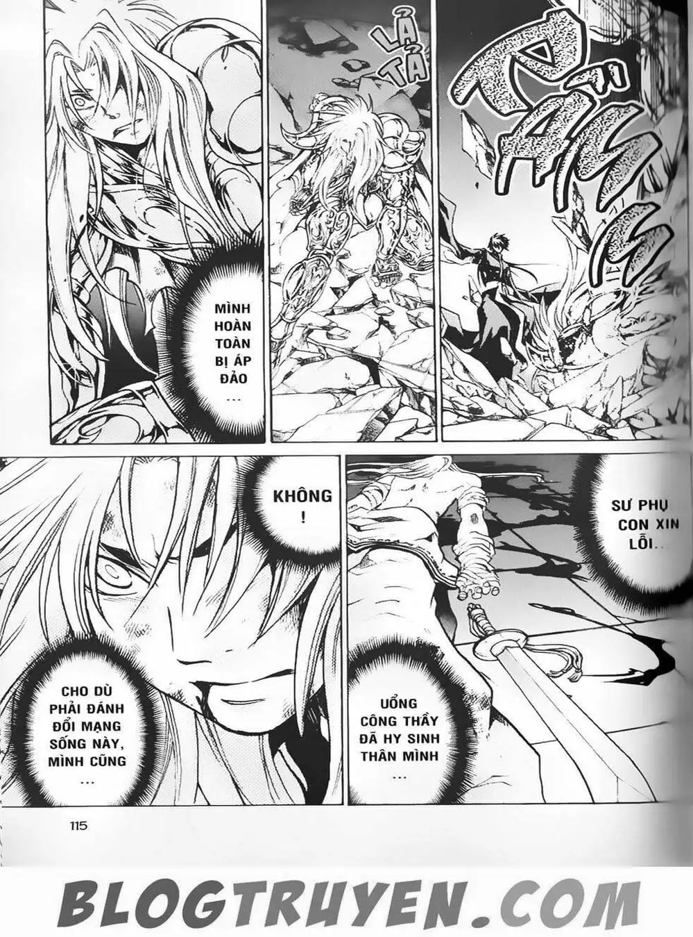 Truyện Tranh Truyền Thuyết Minh Vương - Sain Saiyan: The Lost Canvas trang 4