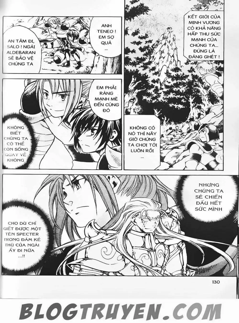 Truyện Tranh Truyền Thuyết Minh Vương - Sain Saiyan: The Lost Canvas trang 4