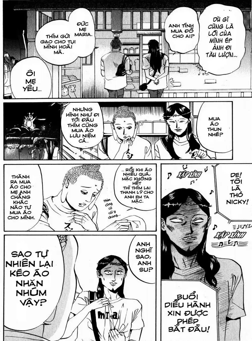 Truyện Tranh Chúa Jesus Và Phật Gautama - Saint Oniisan trang 3