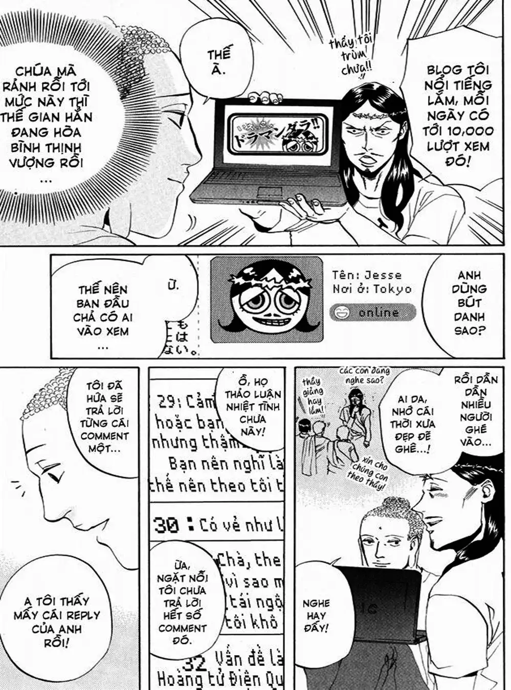 Truyện Tranh Chúa Jesus Và Phật Gautama - Saint Oniisan trang 3