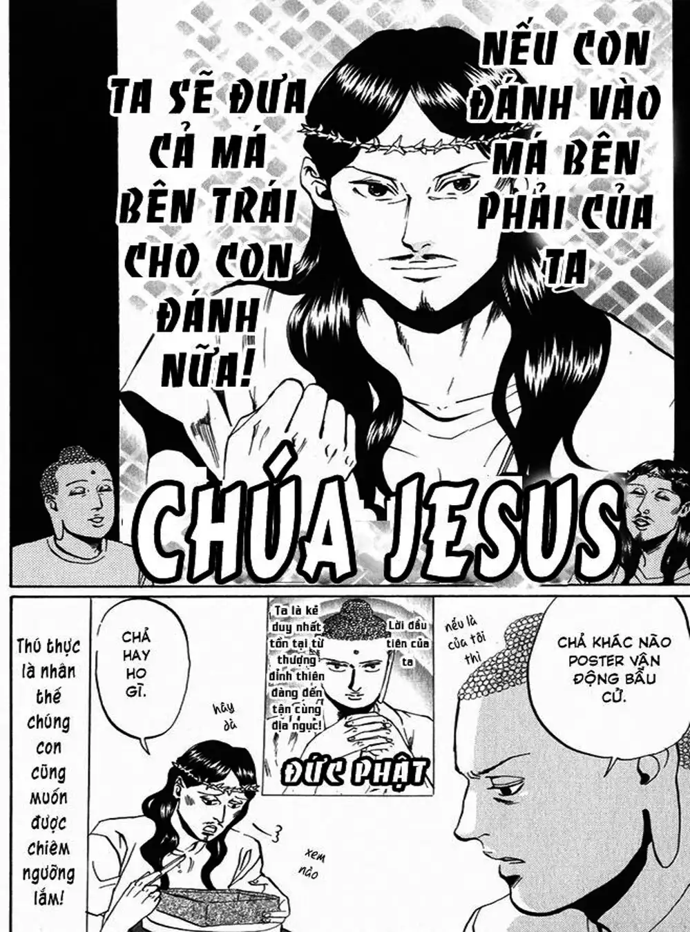 Truyện Tranh Chúa Jesus Và Phật Gautama - Saint Oniisan trang 3