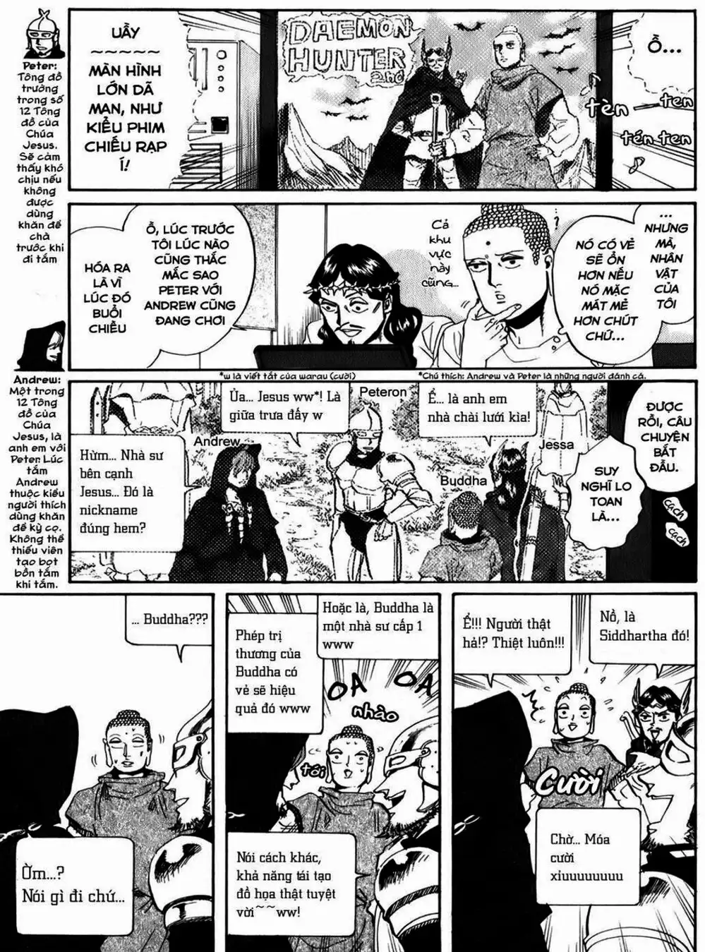 Truyện Tranh Chúa Jesus Và Phật Gautama - Saint Oniisan trang 3