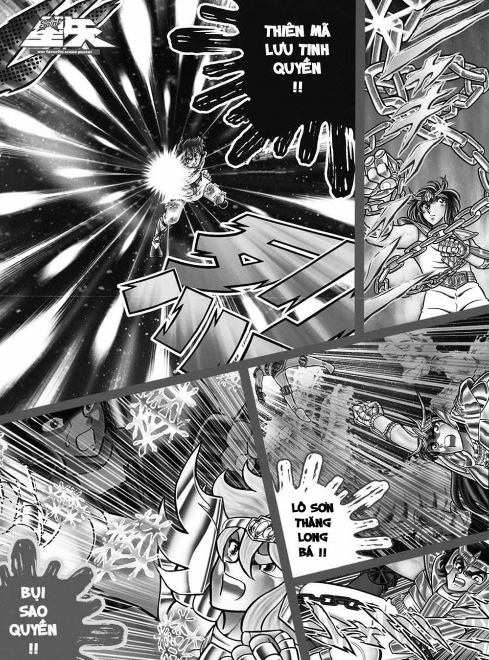 Truyện Tranh Áo Giáp Vàng - Saint Seiya trang 4