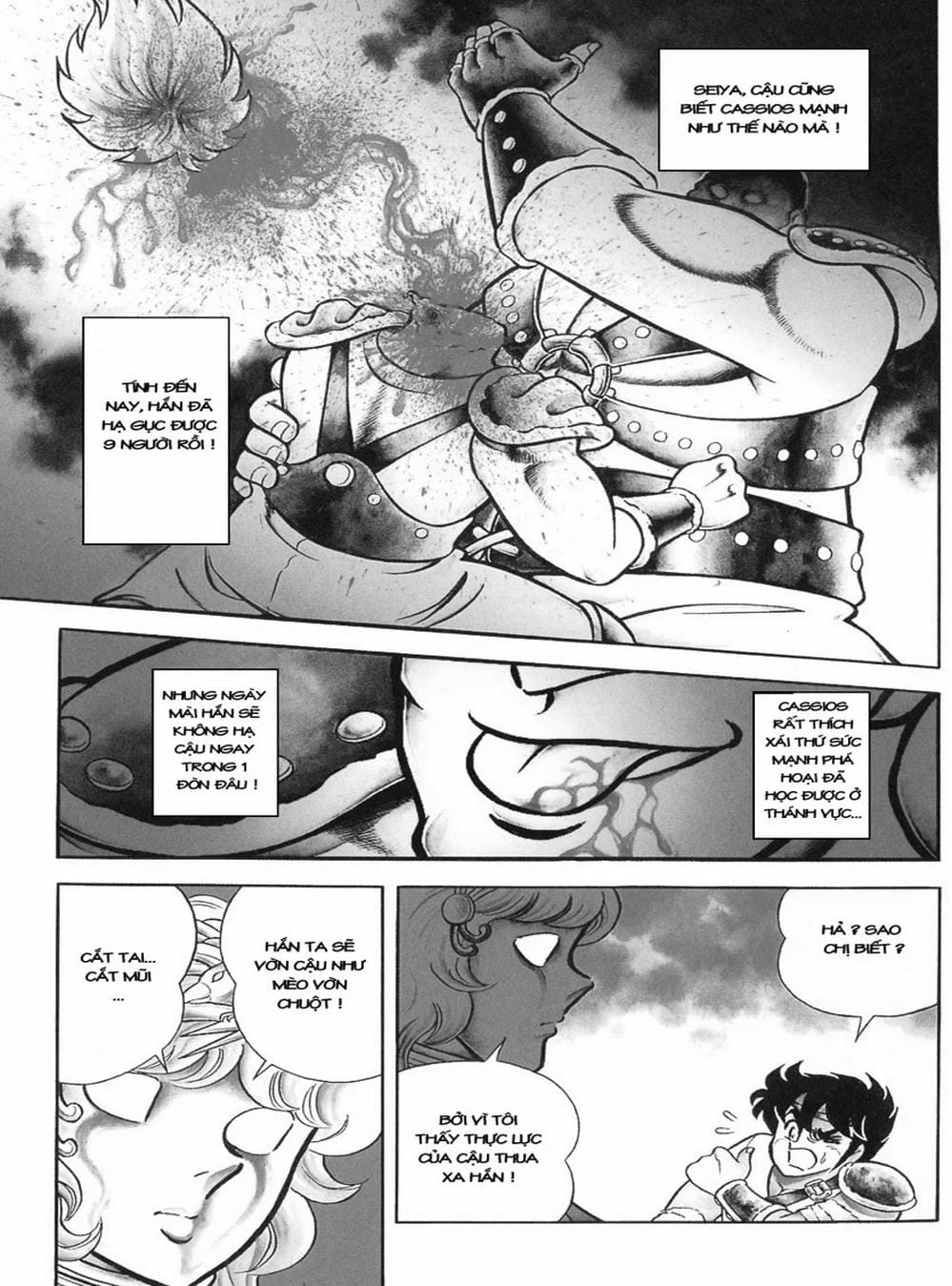 Truyện Tranh Áo Giáp Vàng - Saint Seiya trang 4