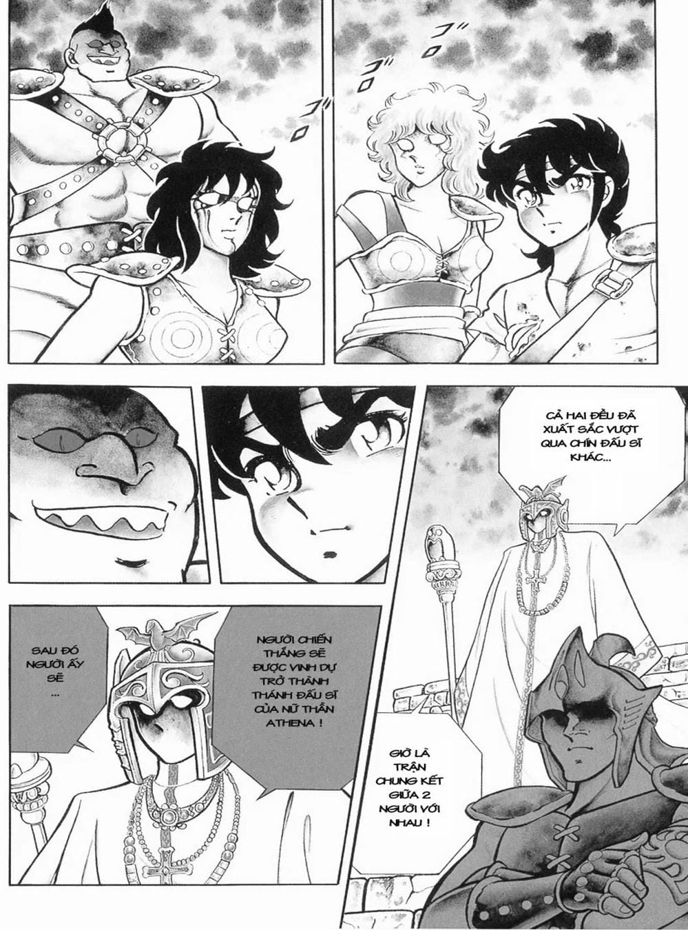 Truyện Tranh Áo Giáp Vàng - Saint Seiya trang 4