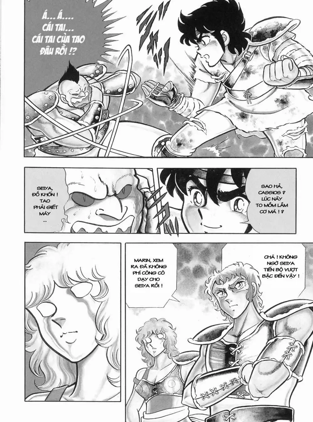 Truyện Tranh Áo Giáp Vàng - Saint Seiya trang 4