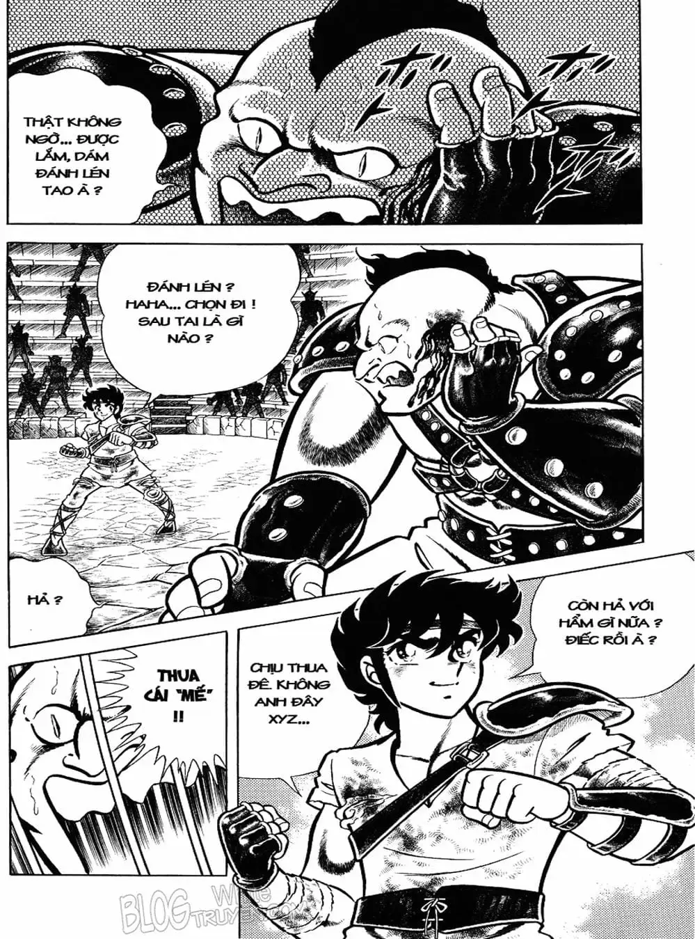 Truyện Tranh Áo Giáp Vàng - Saint Seiya trang 4