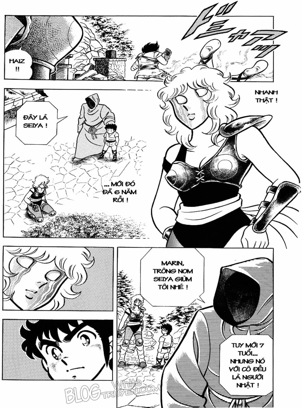 Truyện Tranh Áo Giáp Vàng - Saint Seiya trang 4