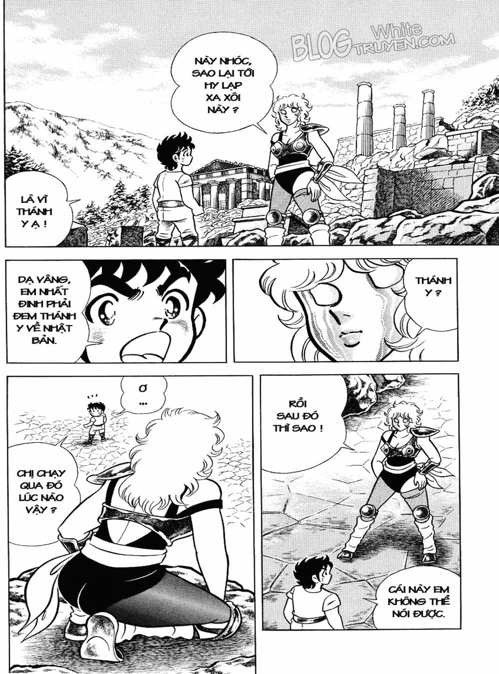 Truyện Tranh Áo Giáp Vàng - Saint Seiya trang 4