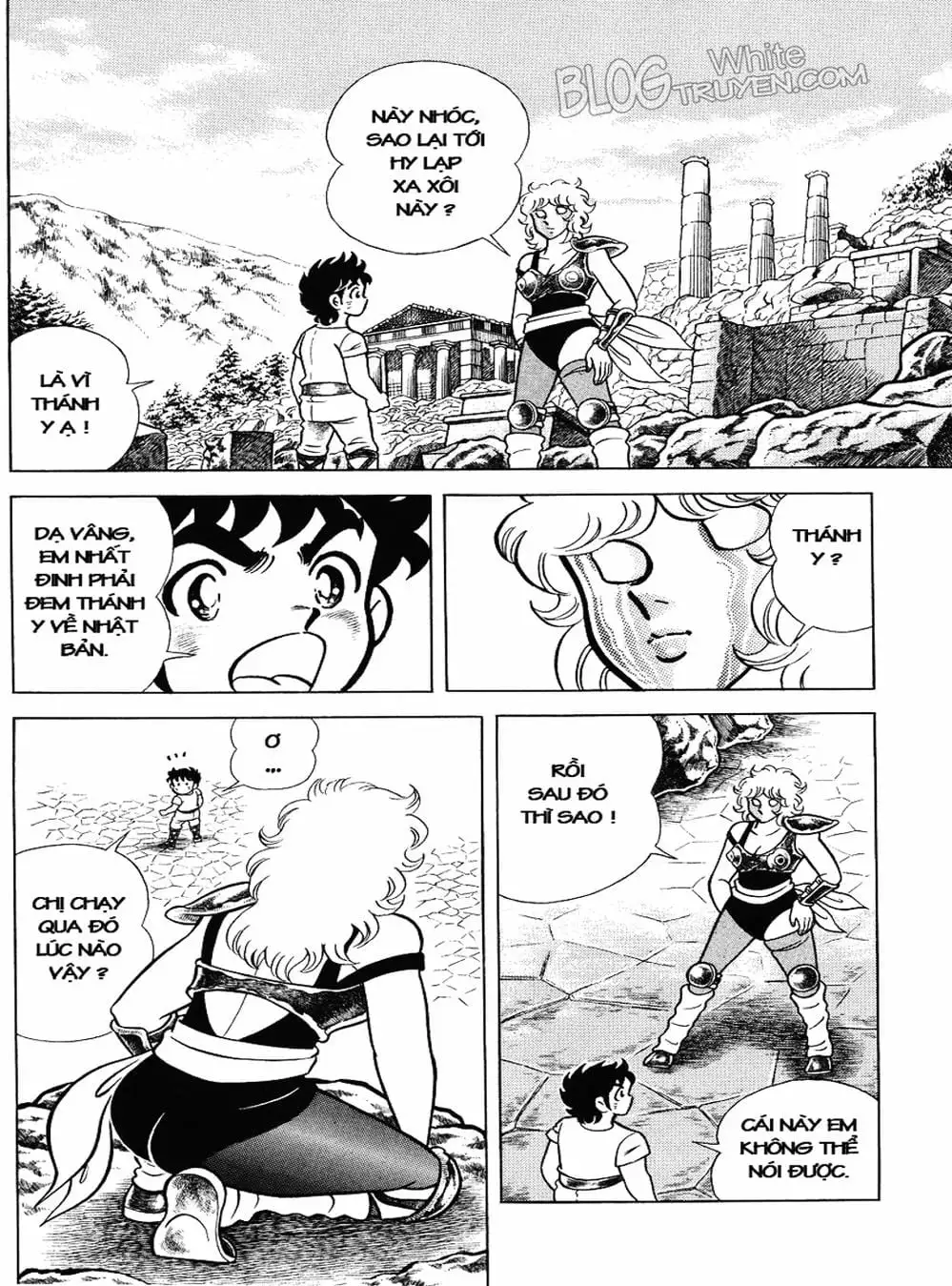 Truyện Tranh Áo Giáp Vàng - Saint Seiya trang 4