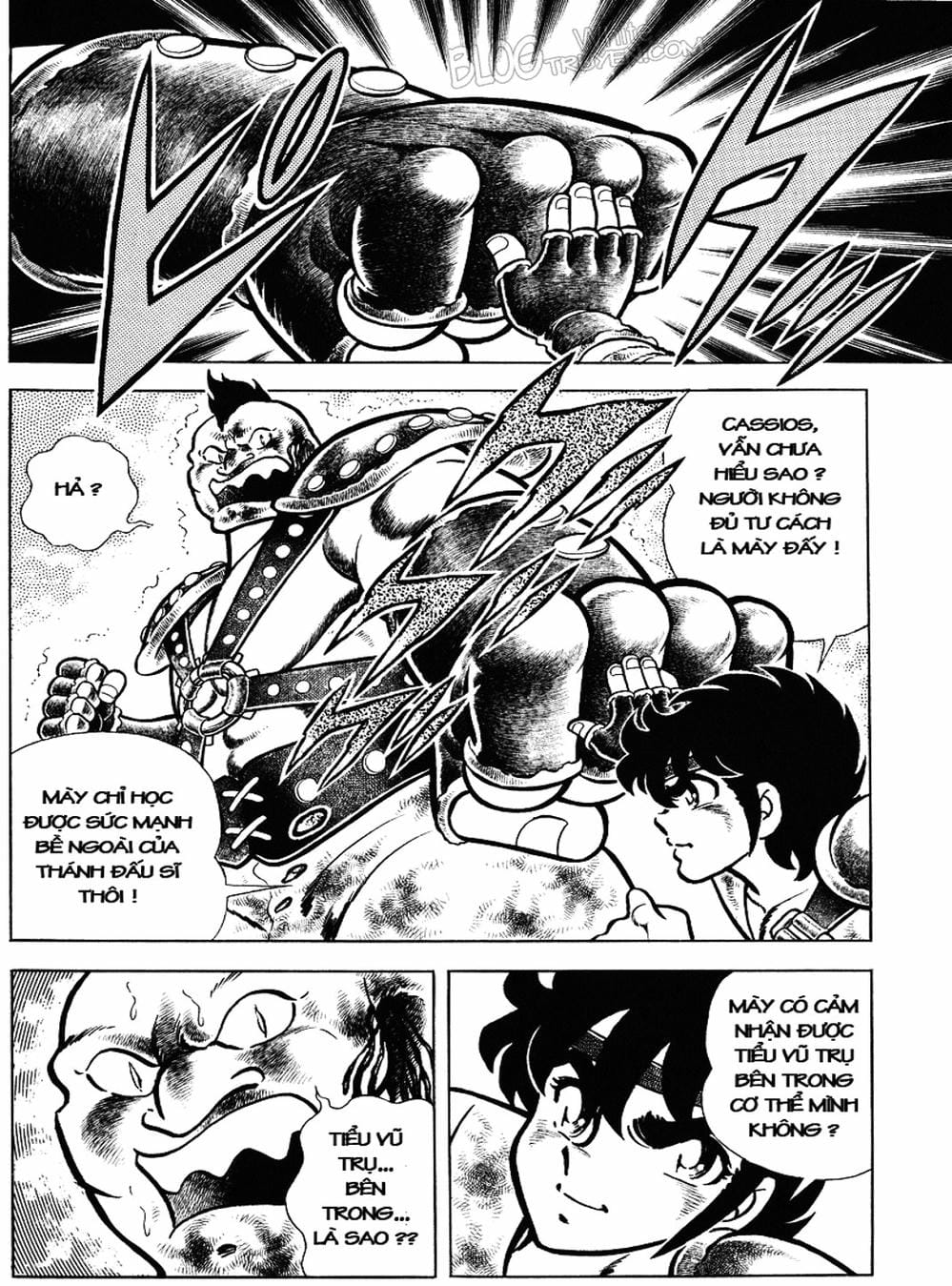 Truyện Tranh Áo Giáp Vàng - Saint Seiya trang 4