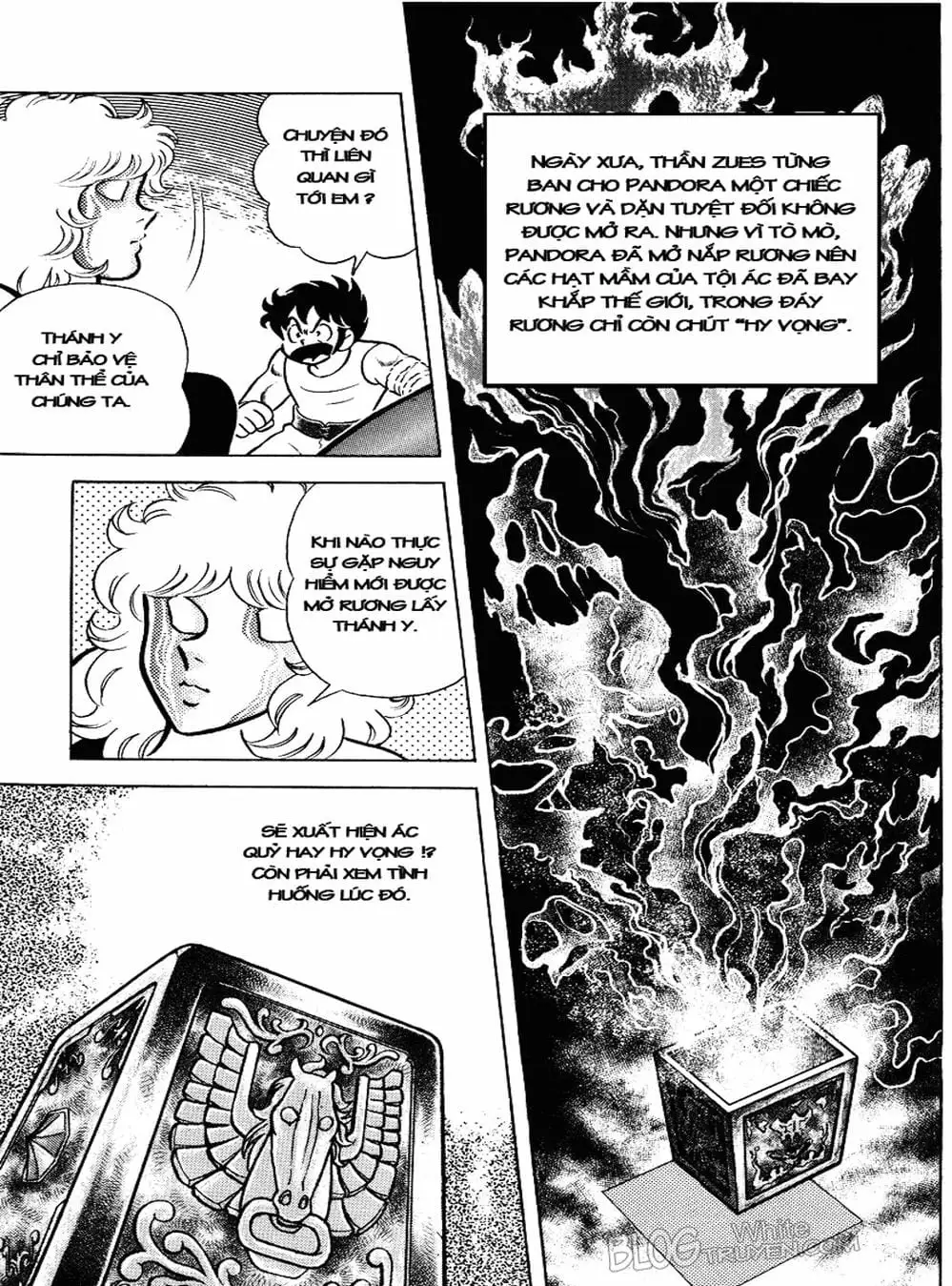 Truyện Tranh Áo Giáp Vàng - Saint Seiya trang 4