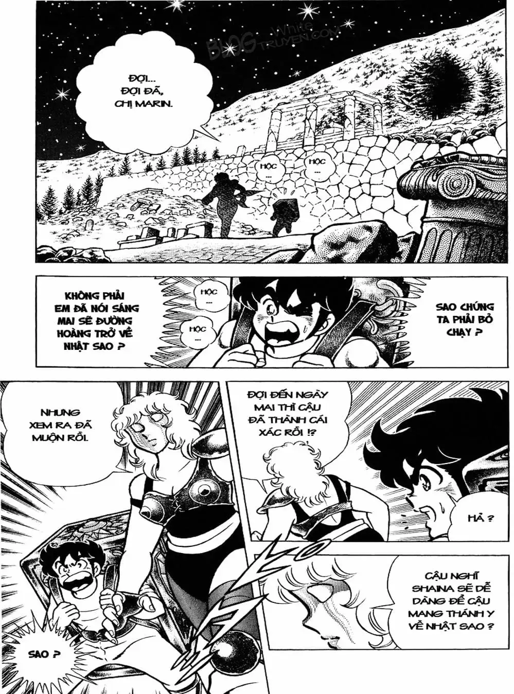 Truyện Tranh Áo Giáp Vàng - Saint Seiya trang 4