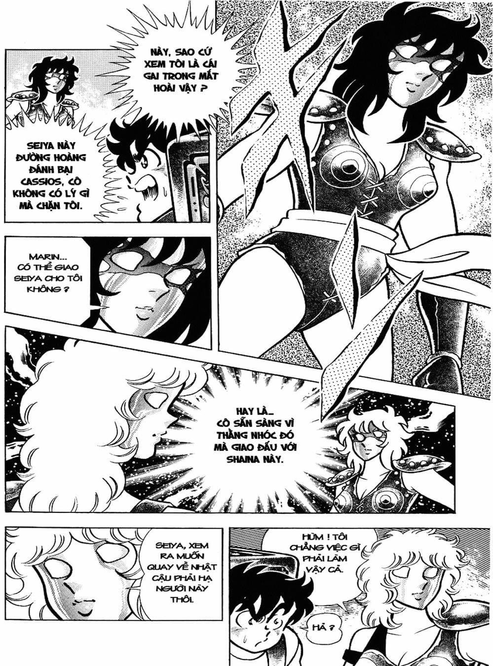 Truyện Tranh Áo Giáp Vàng - Saint Seiya trang 4