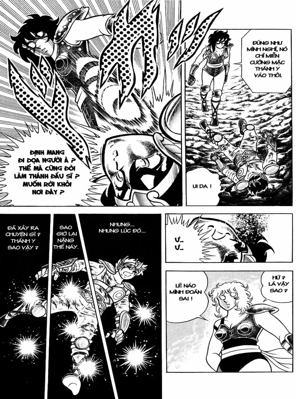 Truyện Tranh Áo Giáp Vàng - Saint Seiya trang 4