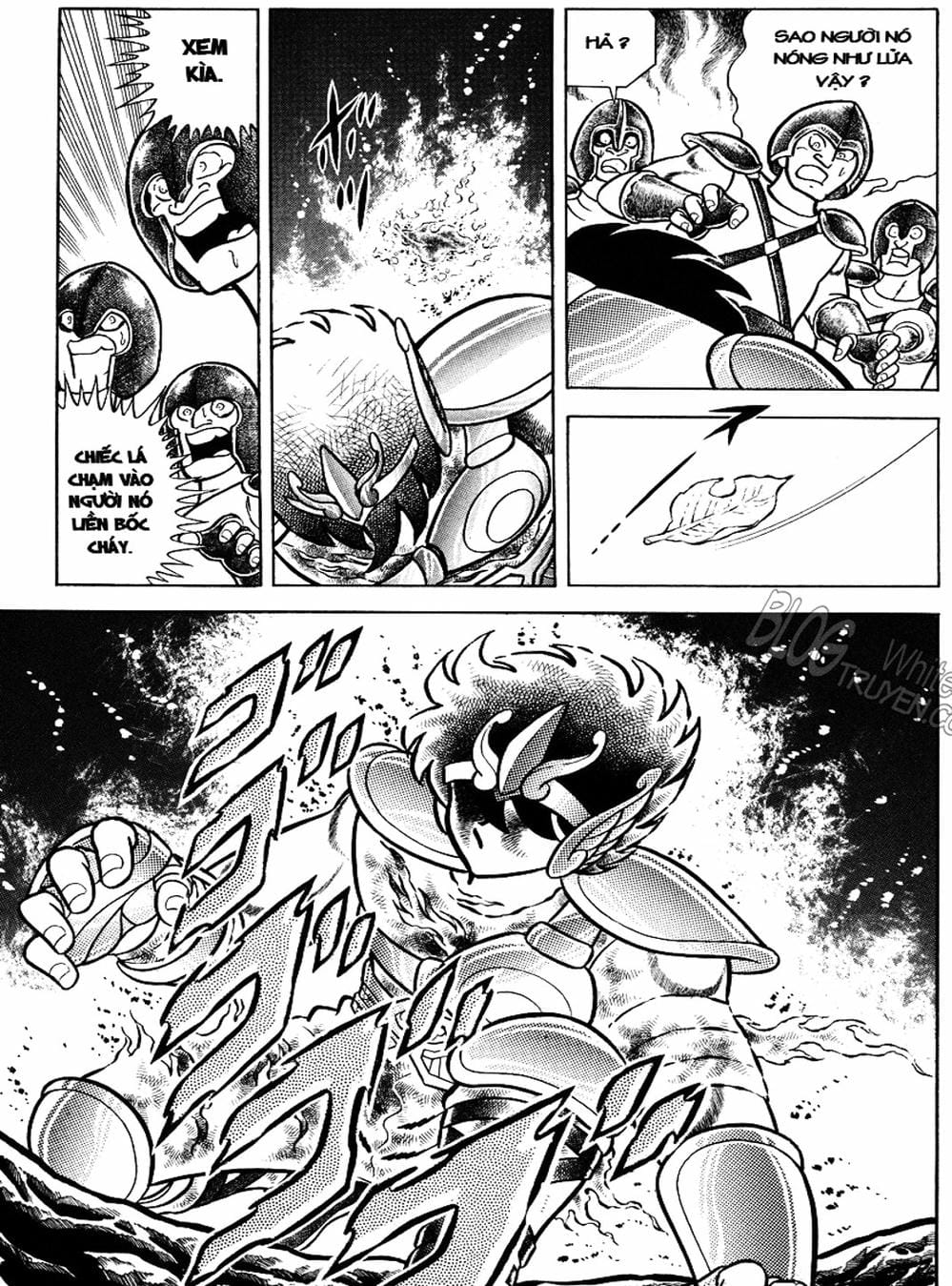 Truyện Tranh Áo Giáp Vàng - Saint Seiya trang 4