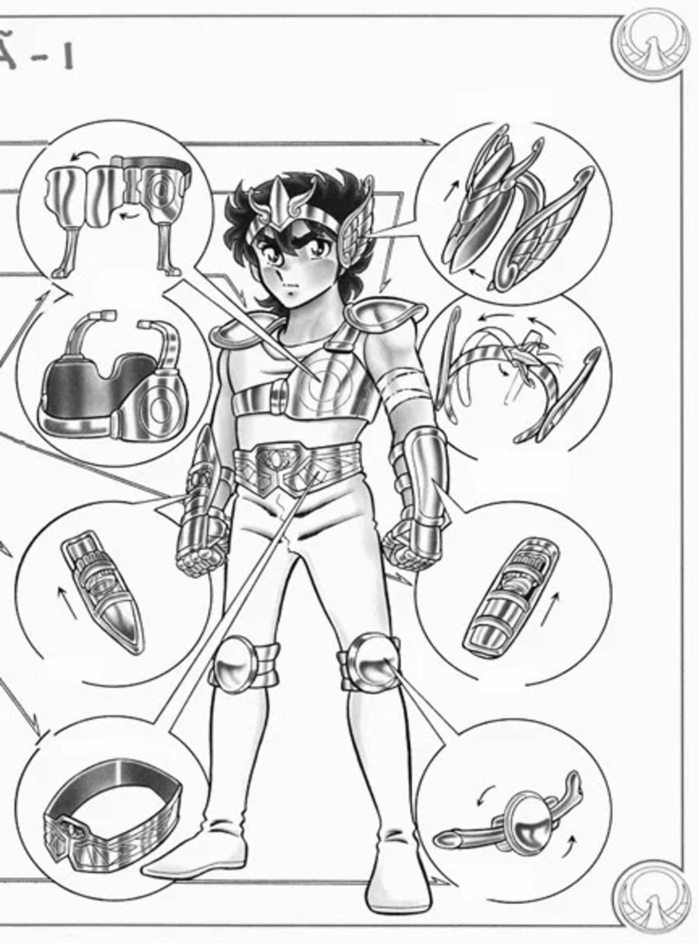 Truyện Tranh Áo Giáp Vàng - Saint Seiya trang 4