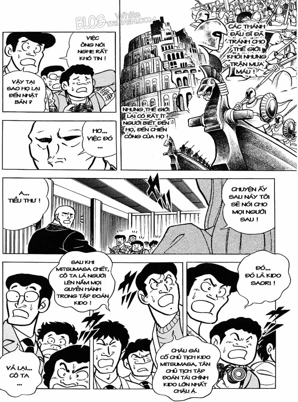 Truyện Tranh Áo Giáp Vàng - Saint Seiya trang 4