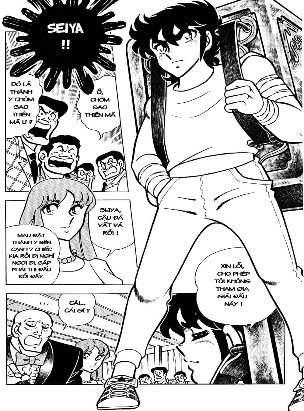Truyện Tranh Áo Giáp Vàng - Saint Seiya trang 4