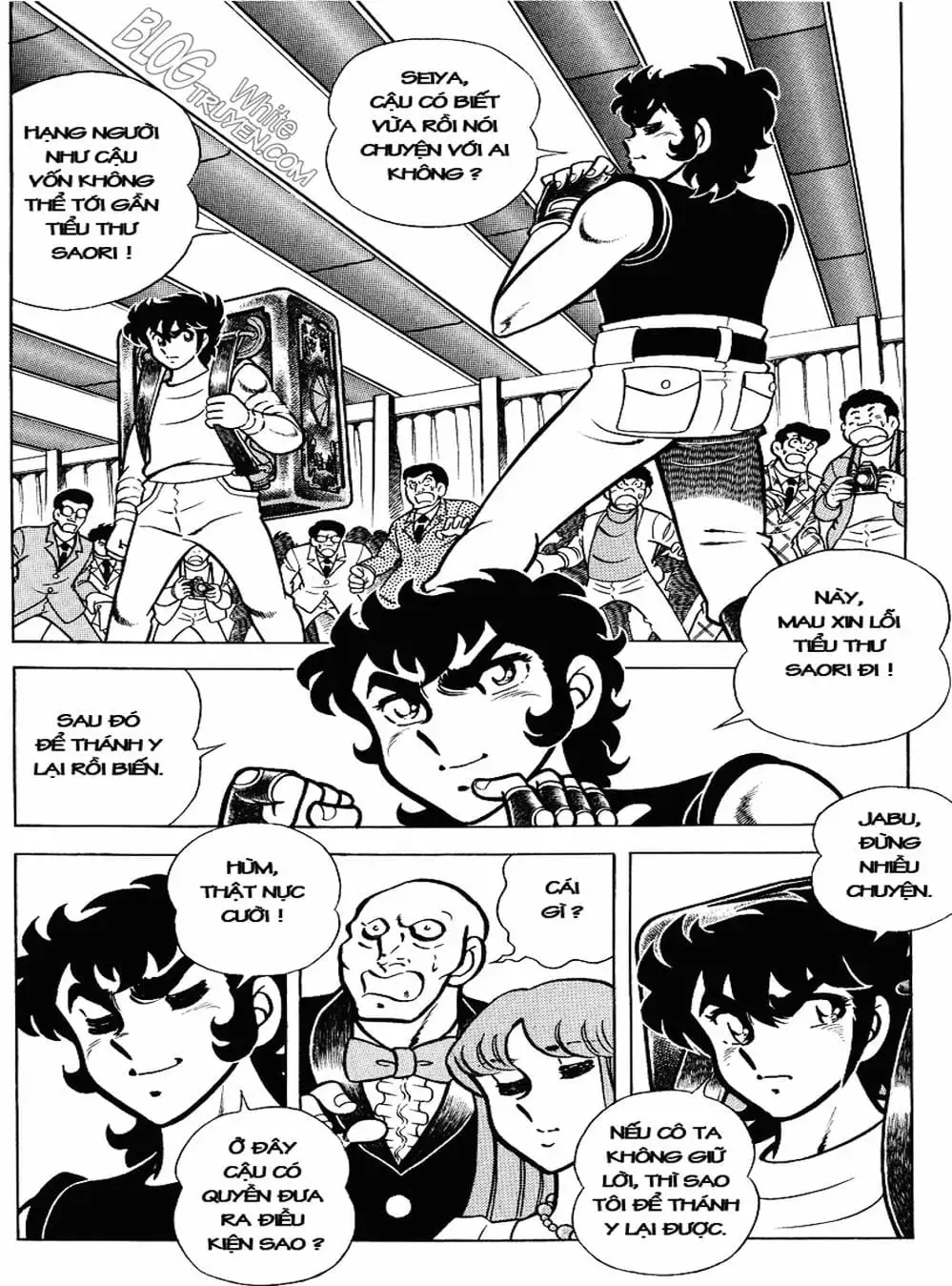Truyện Tranh Áo Giáp Vàng - Saint Seiya trang 4