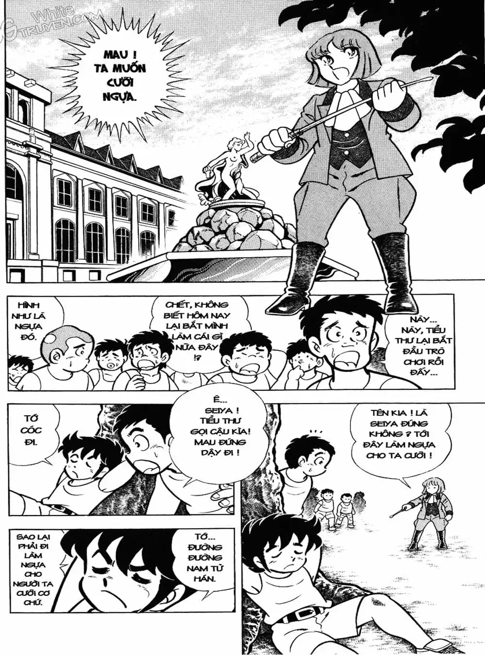 Truyện Tranh Áo Giáp Vàng - Saint Seiya trang 4