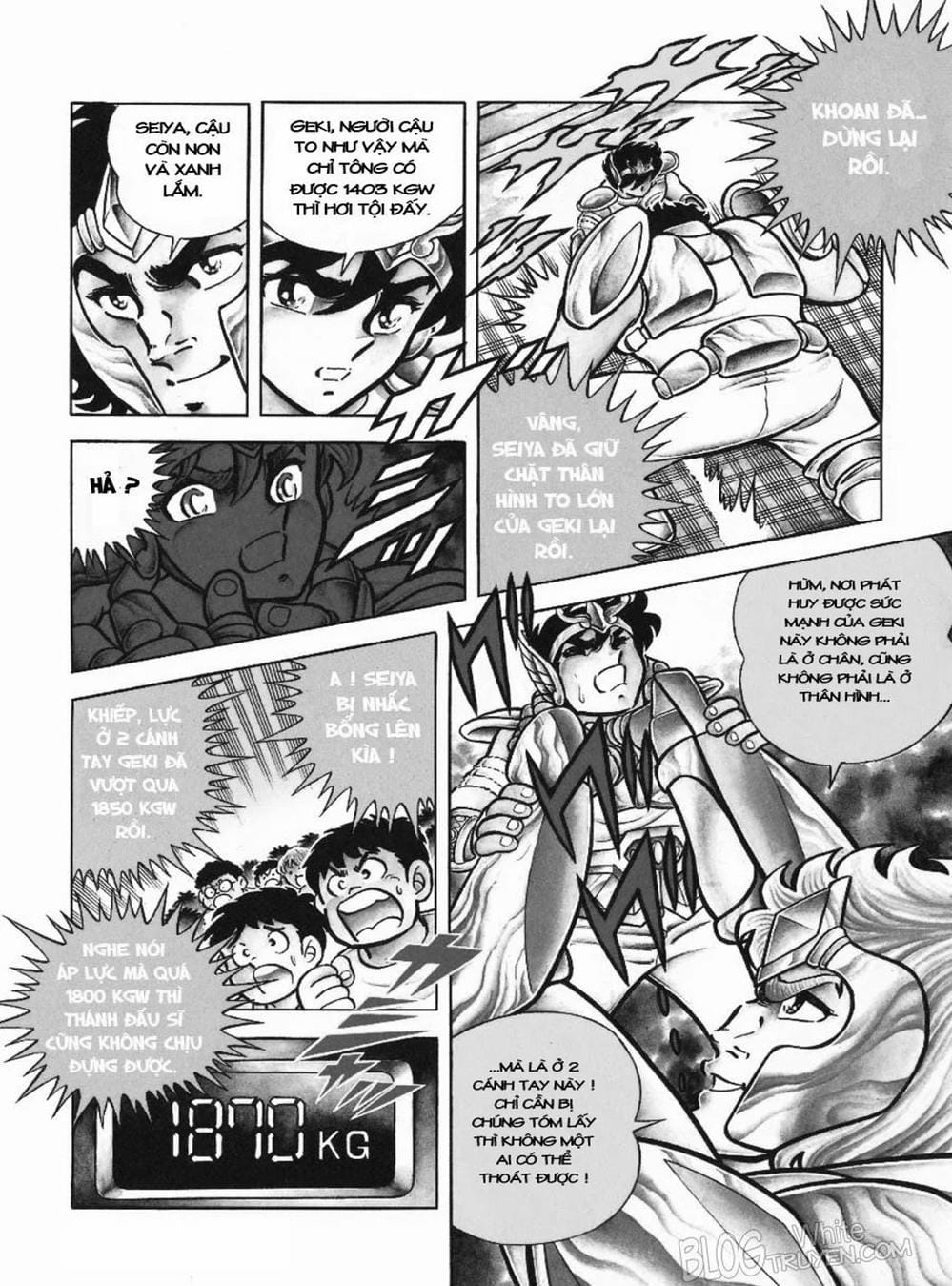 Truyện Tranh Áo Giáp Vàng - Saint Seiya trang 4