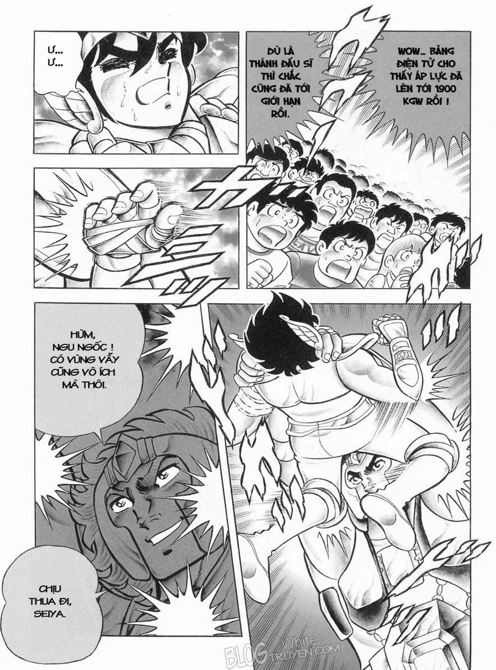 Truyện Tranh Áo Giáp Vàng - Saint Seiya trang 4
